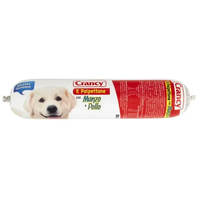 Crancy Meatloaf manzo pollo paté cane 800 g completo