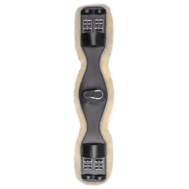Waldhausen sottopancia corto cuoio eco wool anatomico nero 70 cm