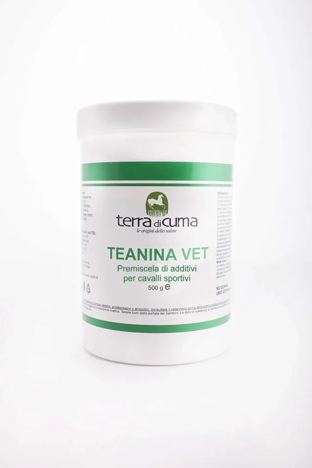 Terra di Cuma Teanina Vet integratore cavalli sportivi 500g