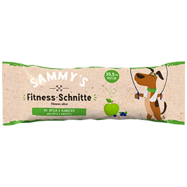 Bosch Sammy's Fitness Slice Snack Cane Pollo Mela Mirtillo