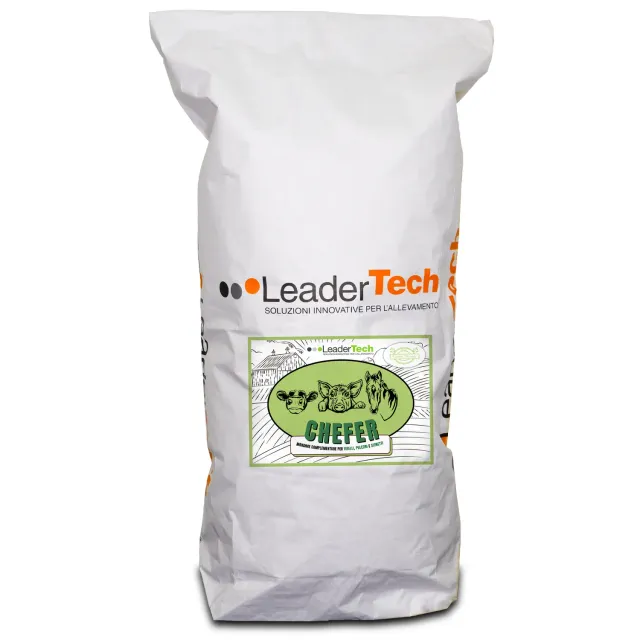 Leadertech Chefer polvere vitelli sacco 25 kg ferro chelato