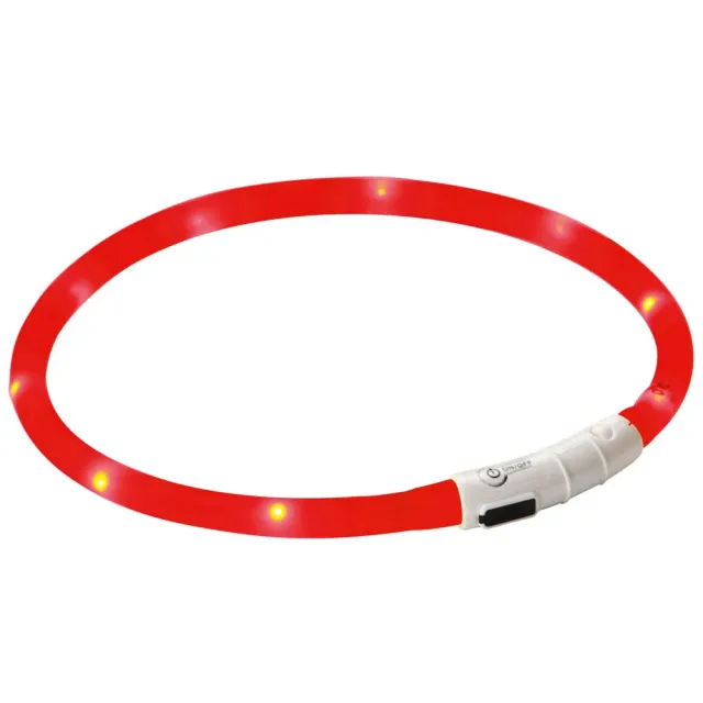 Maxi Safe collare LED cane giallo fino a 55 cm