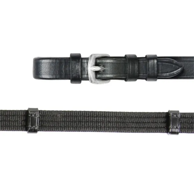 Waldhausen redini cuoio martingala nere Cob 260 cm