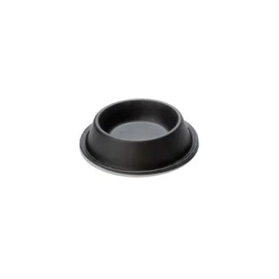 Il Verde Mondo 26 ciotola cane inox antiscivolo 0,9 L nera