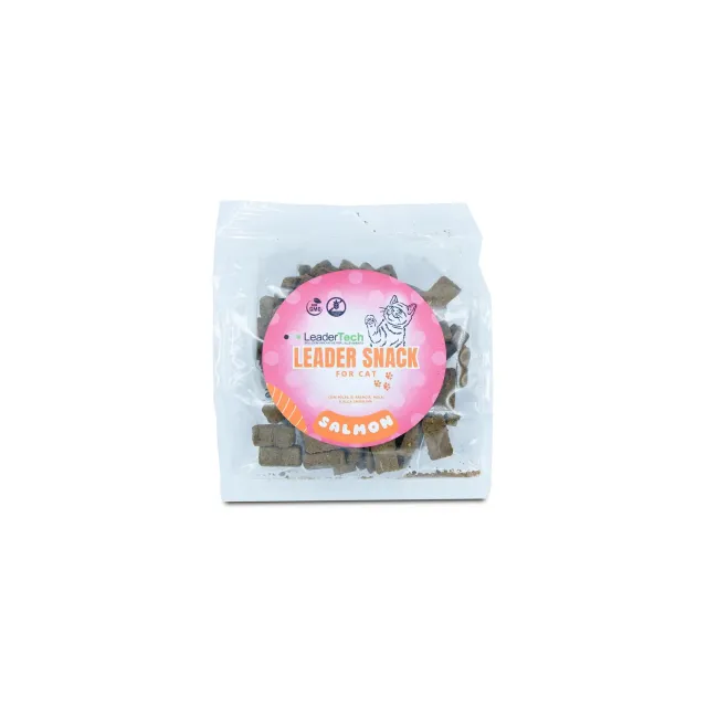 Leadertech LeaderSnack Cat snack gatto 100 g salmone