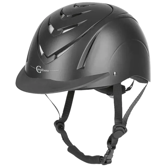 Covalliero Nerron VG1 casco equitazione 51-54 nero