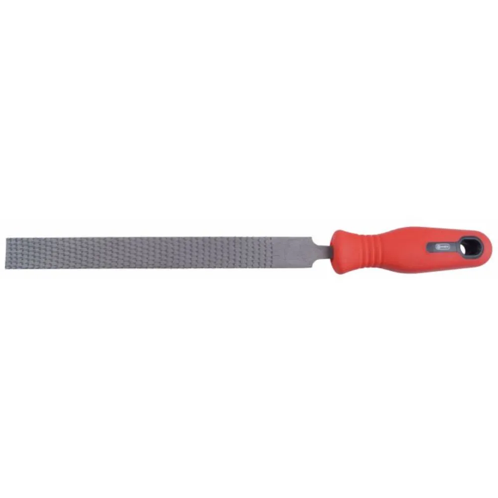 Raspa piatta legno 200 mm manico plastica modellismo