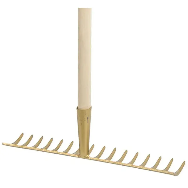 Offner Gold 16 denti rastrello giardino 170 cm forgiato