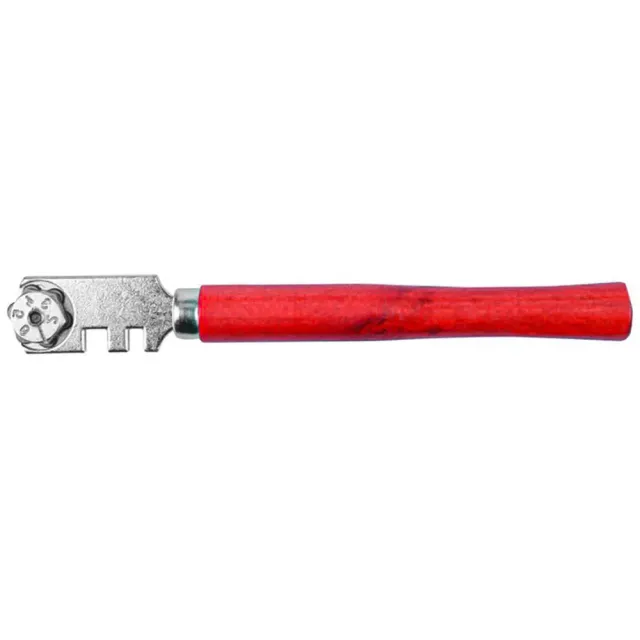 Connex tagliavetro 6 rotelle vetro 3-8 mm manico legno