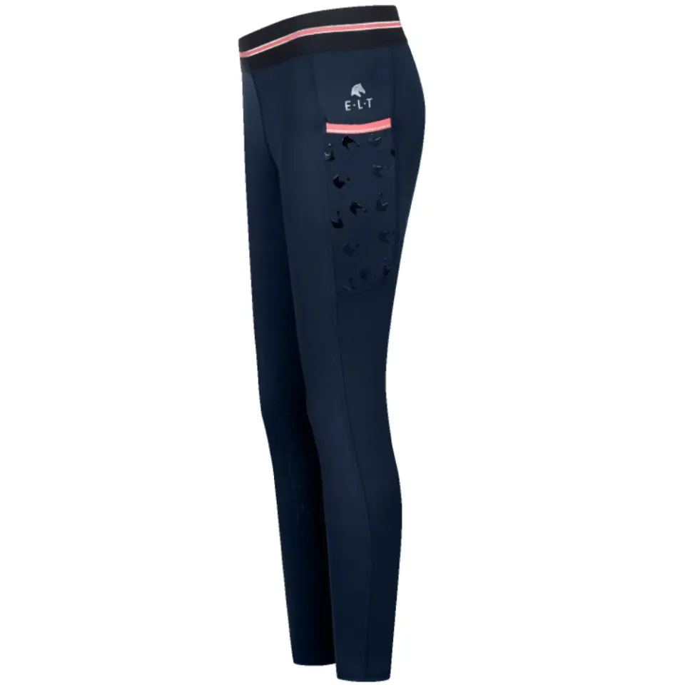 Beikircher Lucky Leni leggings equitazione bambina silicone glitter