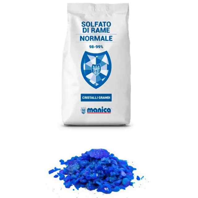 Beikircher Grünland solfato rame bio cristallino 10 kg