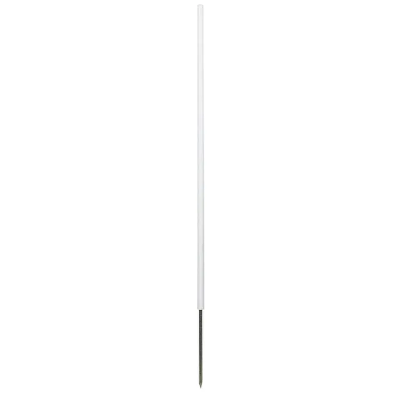 Beikircher Paletto Plastica 108 cm Bianco 10 pz Zincato