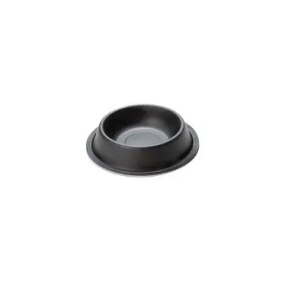 Il Verde Mondo Ciotola Cani Antiscivolo Inox Nera 20,5 cm 0,45 L