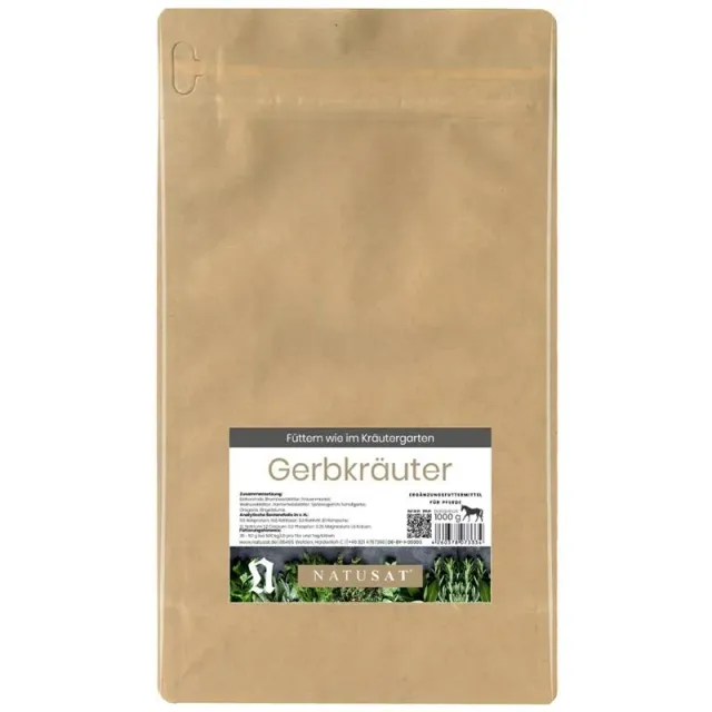 Natusat Gerbkräuter miscela erbe cavalli 1kg concianti