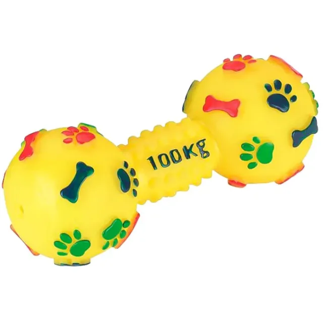 Beikircher Manubrio Gioco Cane Vinile Squeak 15cm