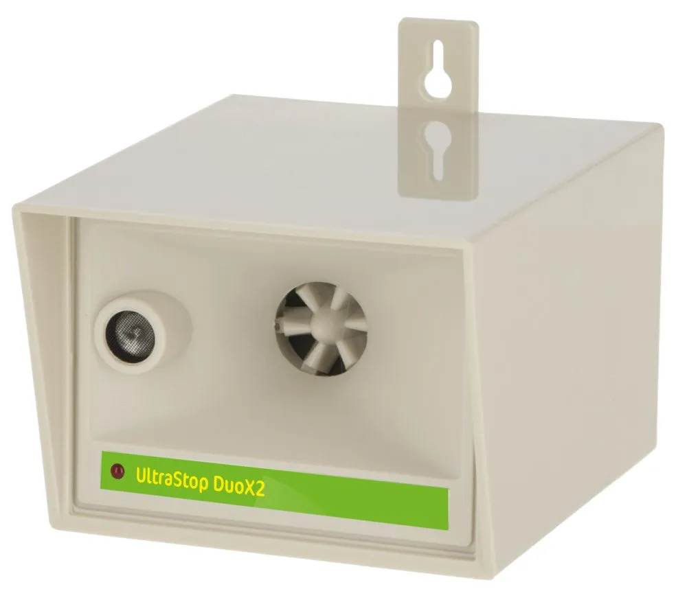 UltraStop DuoX2 repellente ultrasuoni interni esterni 230 mq