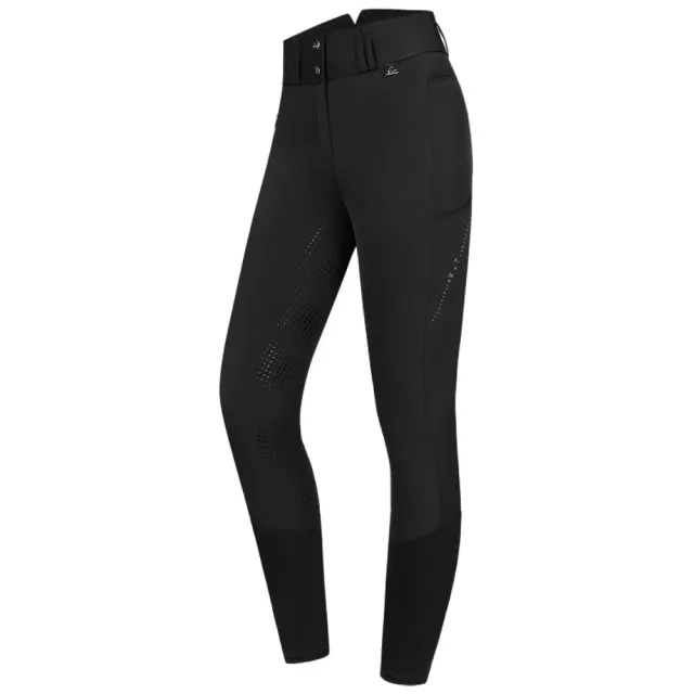 ELT Mina Thermal pantaloni equitazione donna nero termici