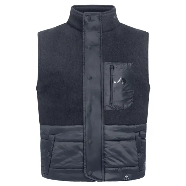 ELT Lucky Milu gilet trapuntato bambino blu antivento