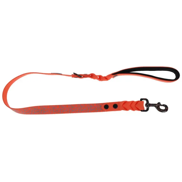 Puno Guinzaglio Cane Arancione 100 cm Catarifrangente