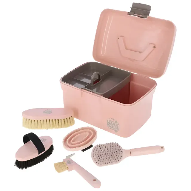 MagicBrush Box Waterlily kit strigliatura cavallo 5 pezzi