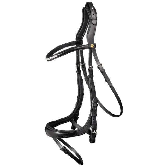 Beikircher S-Line Sensation Testiera Cavallo Nera Cob Anatomica