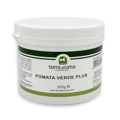 Terra di Cuma Pomata Verde Plus unguento 500 g lenitiva