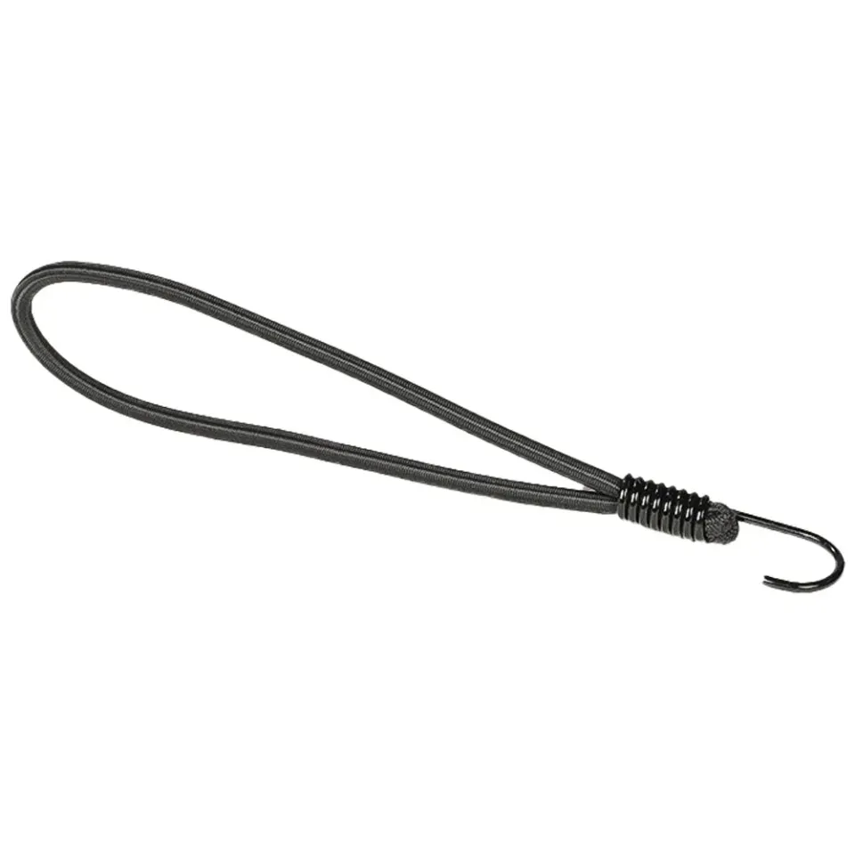 Beikircher Grünland ganci elastici teloni neri 25 cm 6 pezzi elasticizzati
