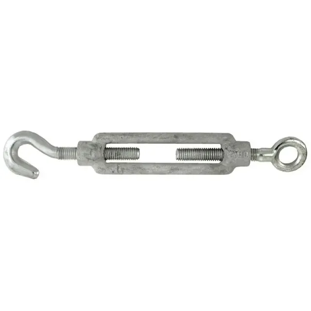 Tenditore M6x110 gancio-occhio acciaio zincato 80 kg