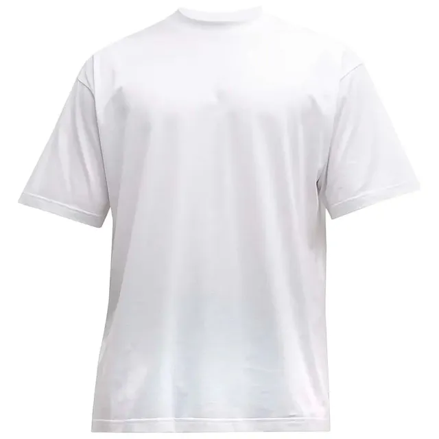 Ceceba OA Basic maglietta girocollo cotone bianco 2 pezzi