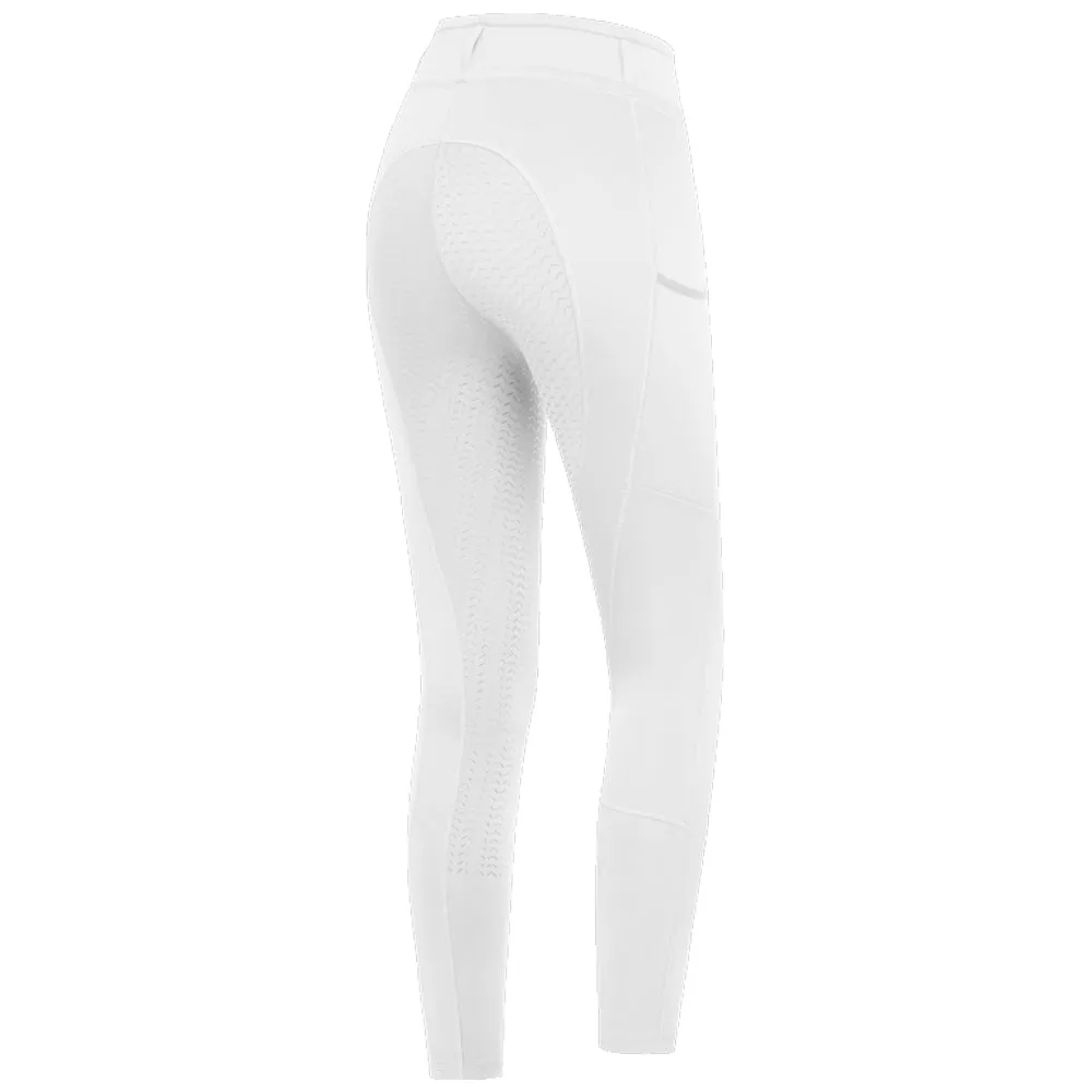 Ella leggings equitazione silicone grip tasca telefono