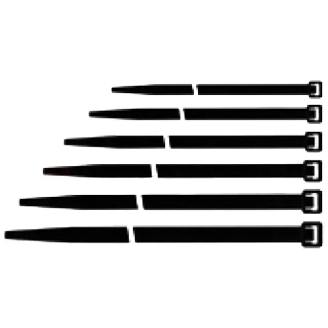 Beikircher Grünland Fascette Nere Nylon 3,5x280mm Resistenti UV