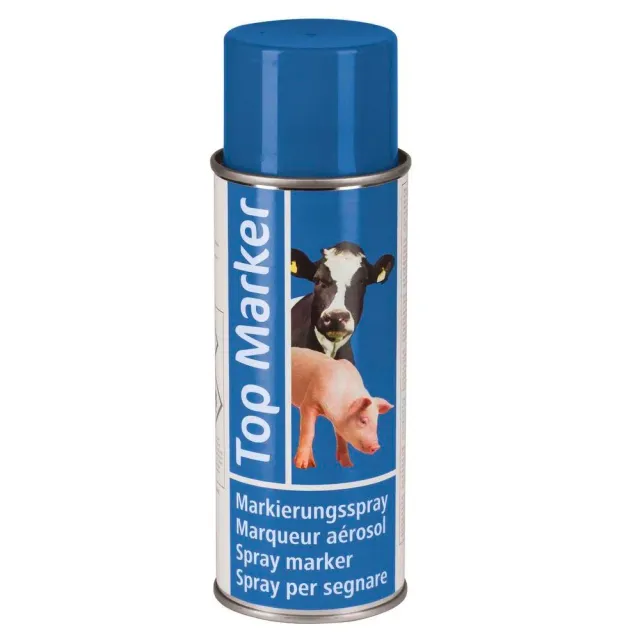 Beikircher Grünland Spray TopMarker 500 ml Blu per Bestiame