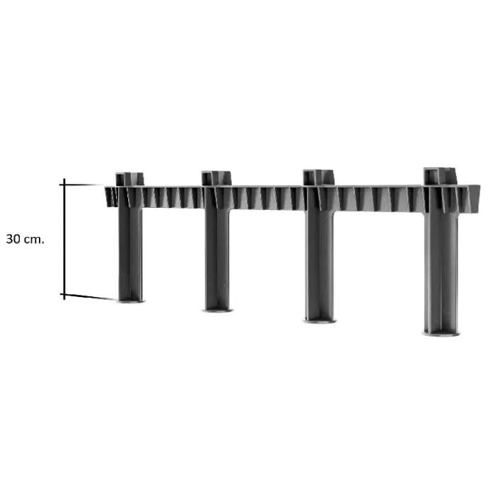 Il Verde Mondo Supporto Posatoio Grigliato PVC h30 cm