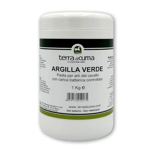 Terra di Cuma Argilla Verde Cavalli 1 Kg Rinfrescante