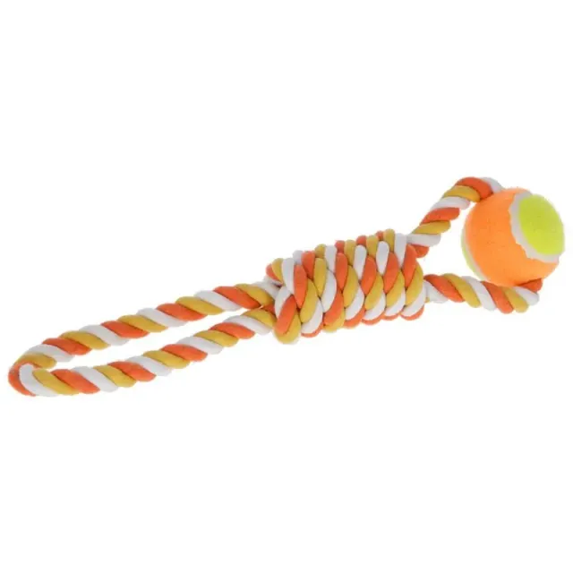 Beikircher Grünland Gioco Cane Corda Cotone Pallina Tennis