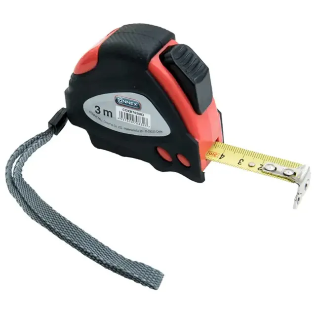 Connex metro a nastro 3m/16mm con magneti