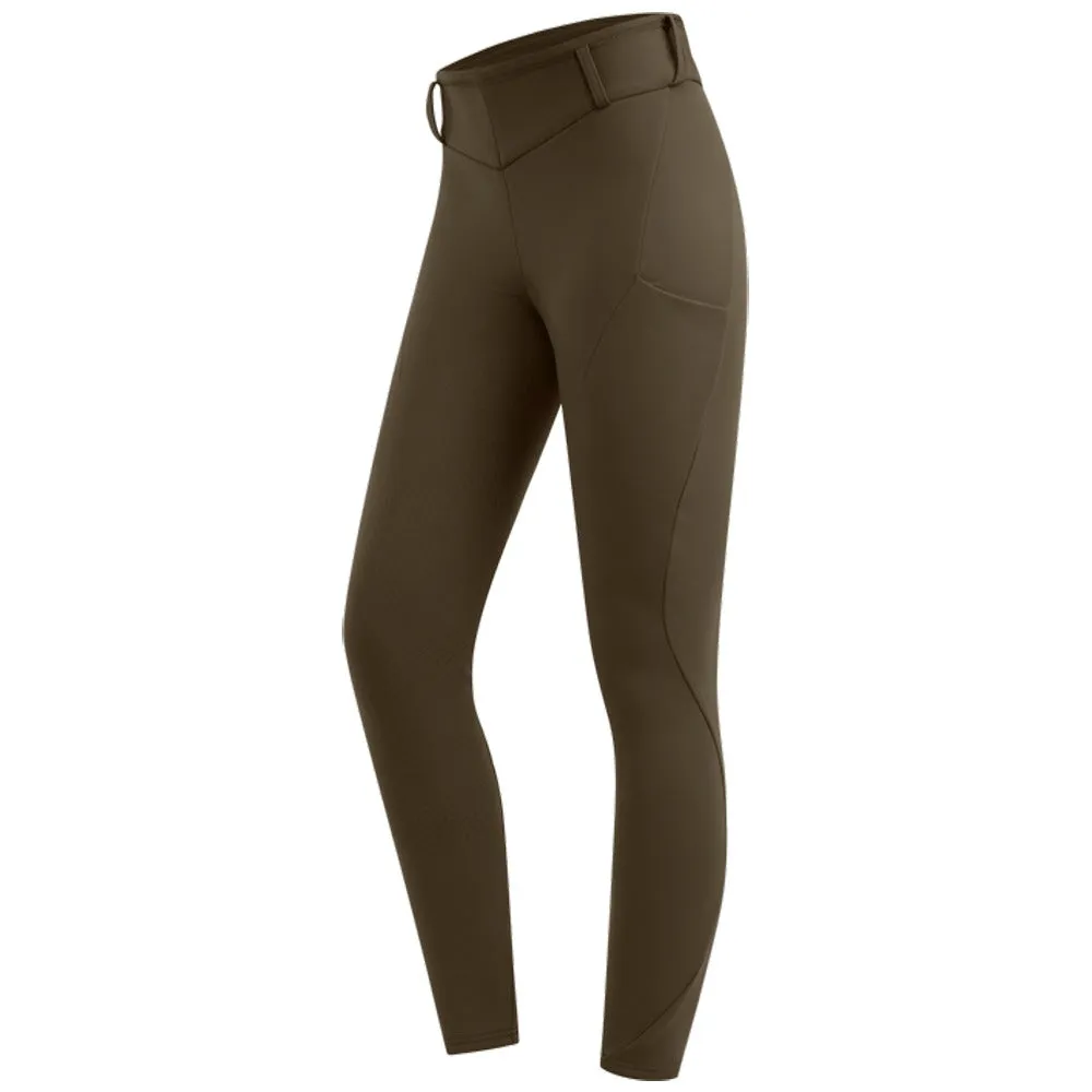 ELT Rena leggings equitazione termici pile neri D42