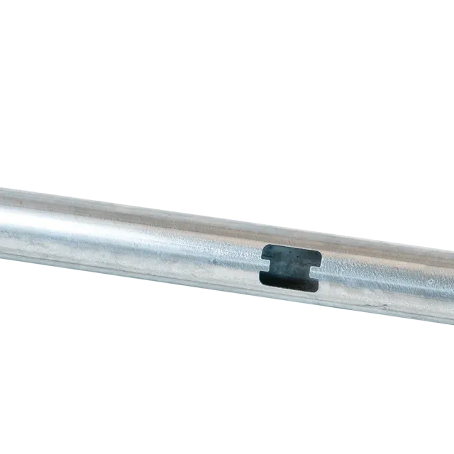 CODAF Tubo zincato 12,2 cm Ø44,5 coclea con bicchiere