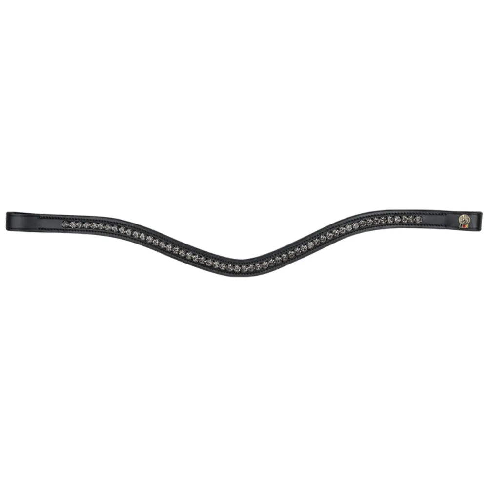 Waldhausen S-Line Glamour Testiera Cavallo Nero Full Pelle