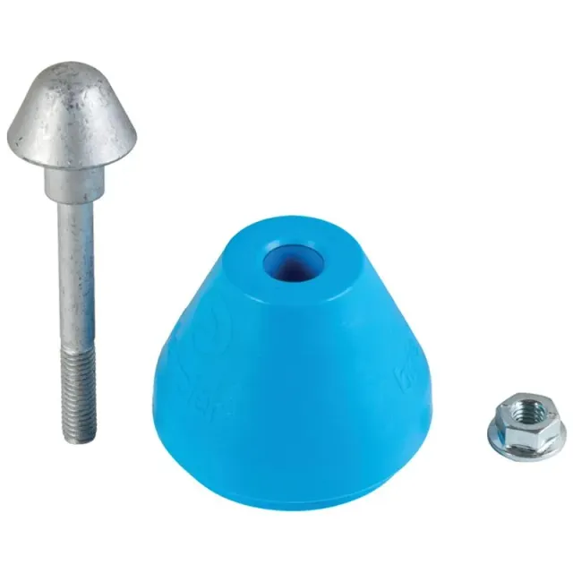 Brielmaier ramponi rullo spinato POM punta metallo kit