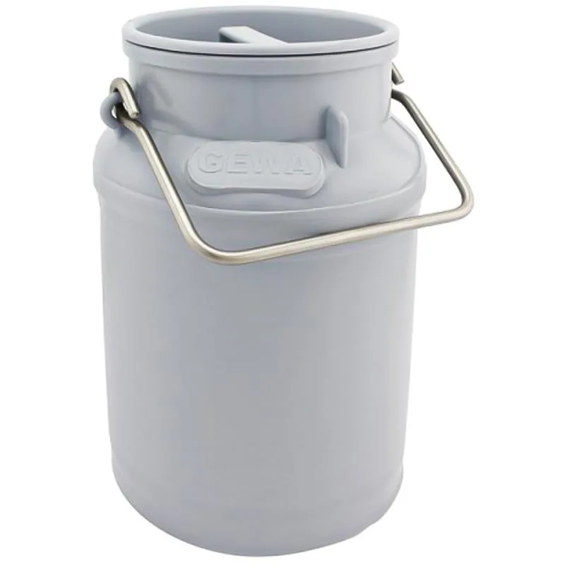 Beikircher Gewa bidone latte plastica 10 L alimentare